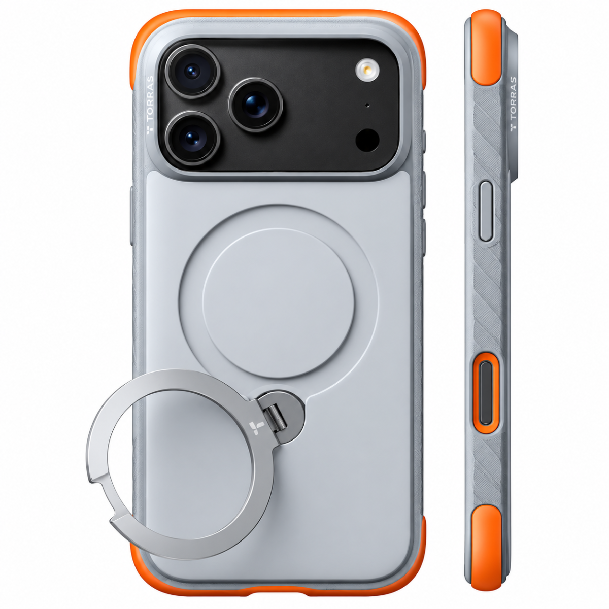 TORRAS Ostand Q3 Rugged Case for iPhone 18 Pro Max - Image 3