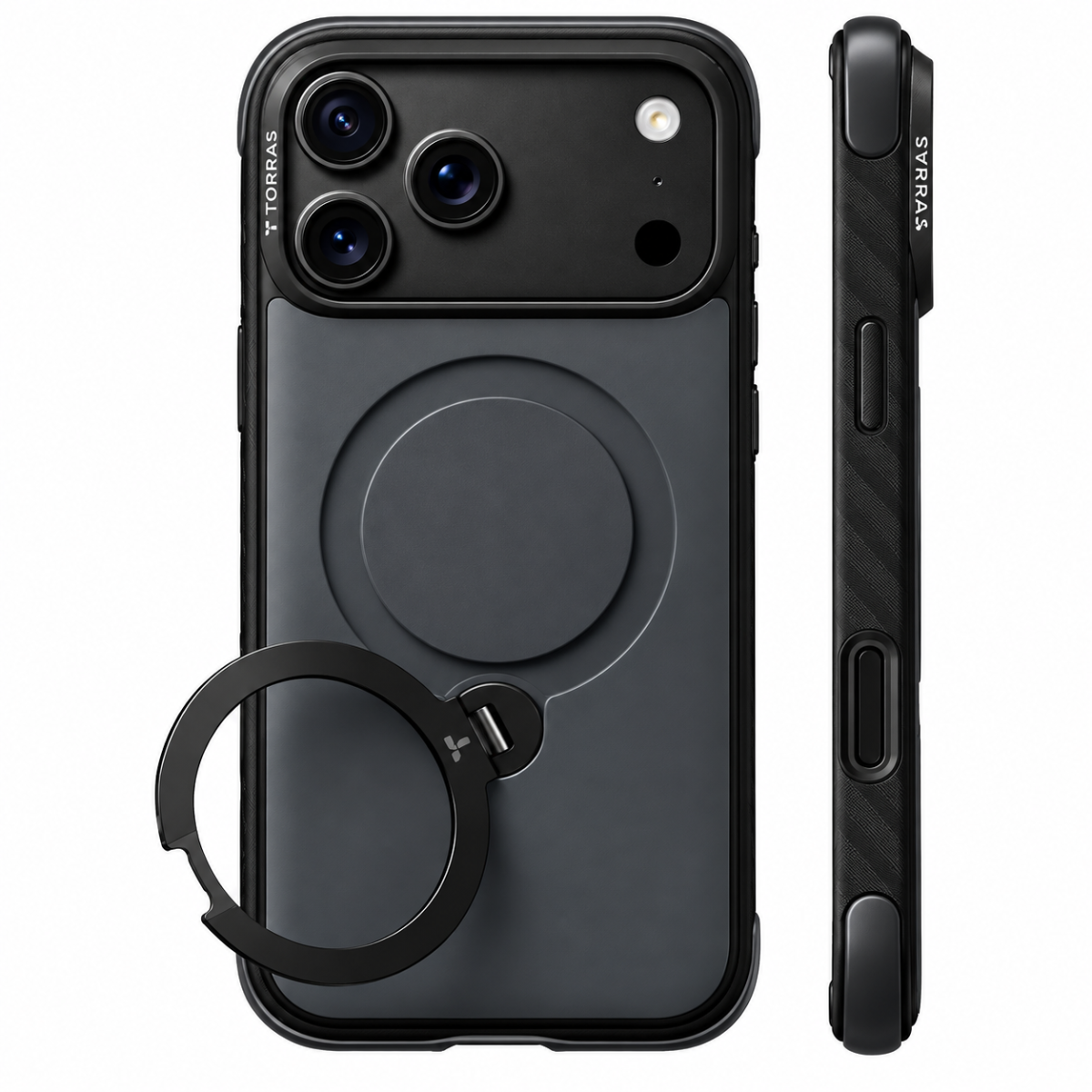 TORRAS Ostand Q3 Rugged Case for iPhone 18 Pro Max - Image 2