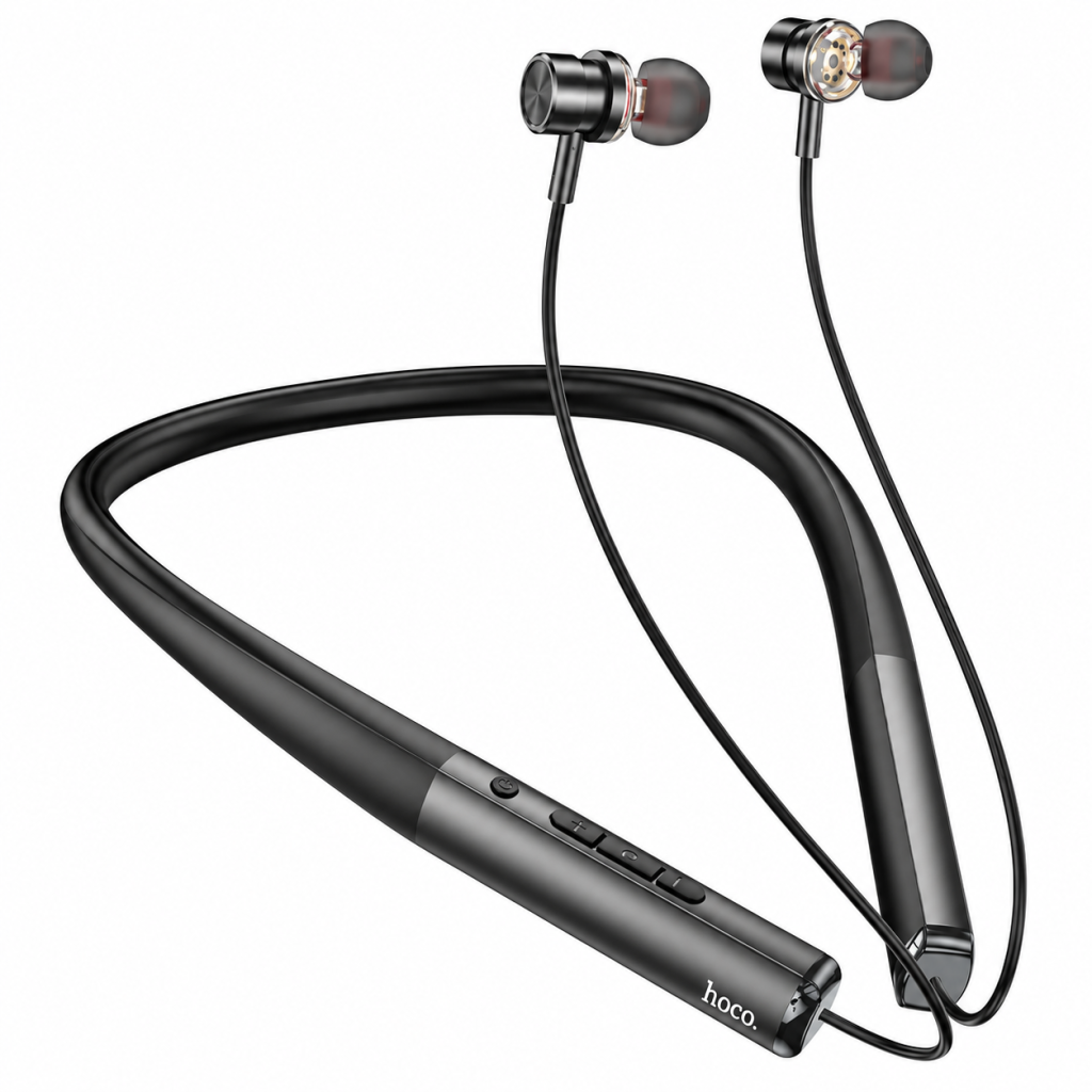 Hoco ES71 Bluetooth 5.3 Metal Neckband Earphones with up to 70 Hours Music and Call Time