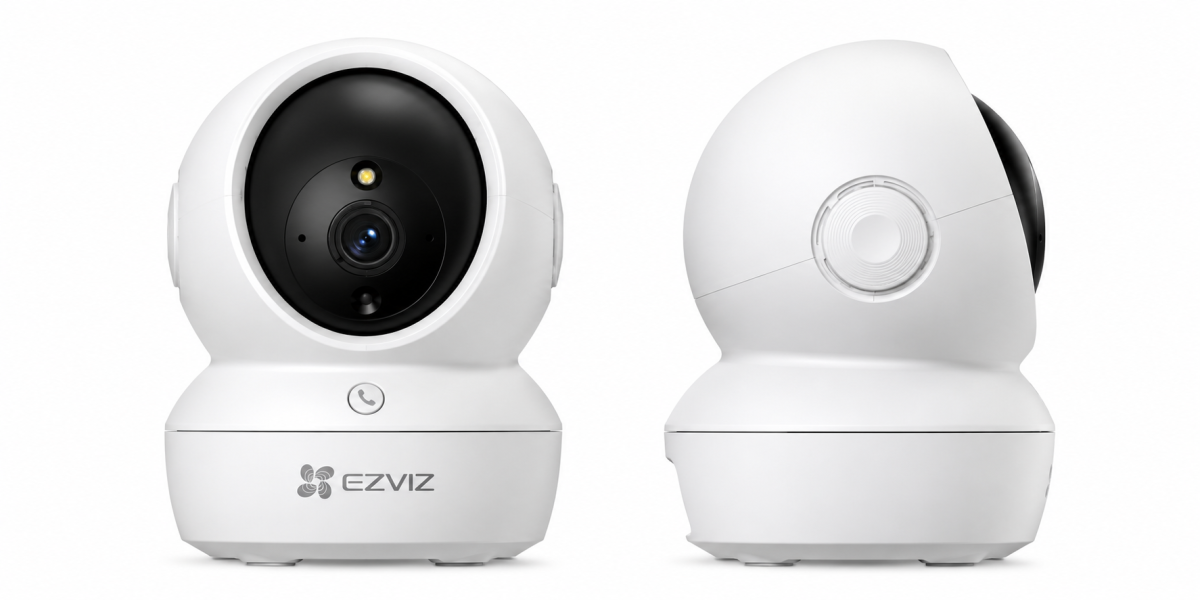 EZVIZ H6c Pro 2K Indoor Smart Wi-Fi Camera with Pan Tilt, Auto Tracking and Night Vision