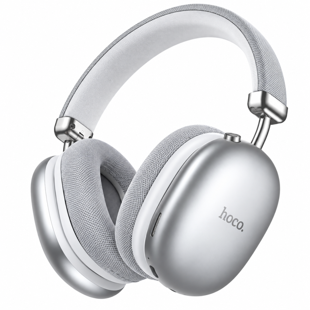 Hoco Wireless Bluetooth Over-Ear Headphone in Black with Comfortable Cushioned Ear Cups