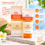 Valencia Gio Nature Plus Sun Block SPF50+ PA++++ 70ml