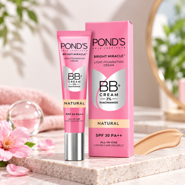 Ponds Natural SPF30 PA++ All In One 3% Niacinamide BB+ Cream 18g