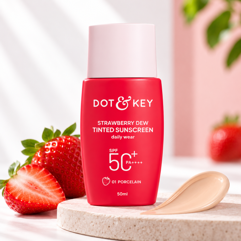 Dot & Key Strawberry Dew Tinted Sunscreen SPF 50+ PA++++ 50ml