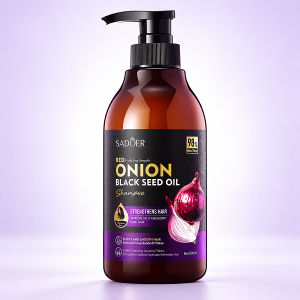 SADOER Onion Black Seed Oil Shampoo 500ml
