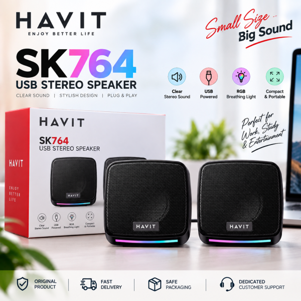 HAVIT SK764 USB Stereo Speaker