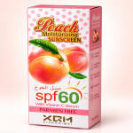 XQM Peach Moisturizing Sunscreen SPF 60 with Vitamin C Serum — 60ml