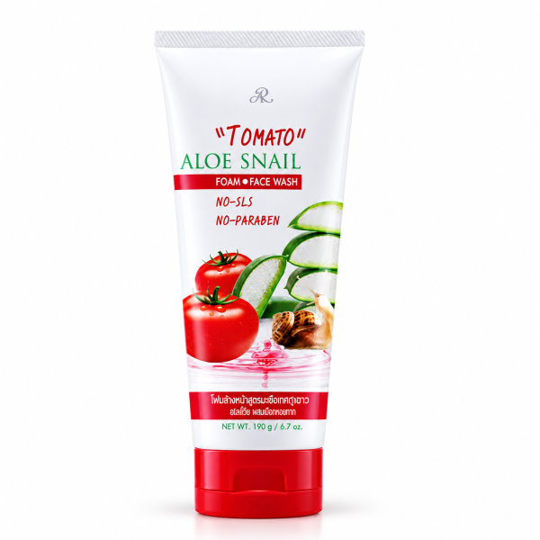 Tomato Aloe Snail Foam Face Wash 190g