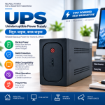 KENSON 1200VA Offline UPS (Metal Body)